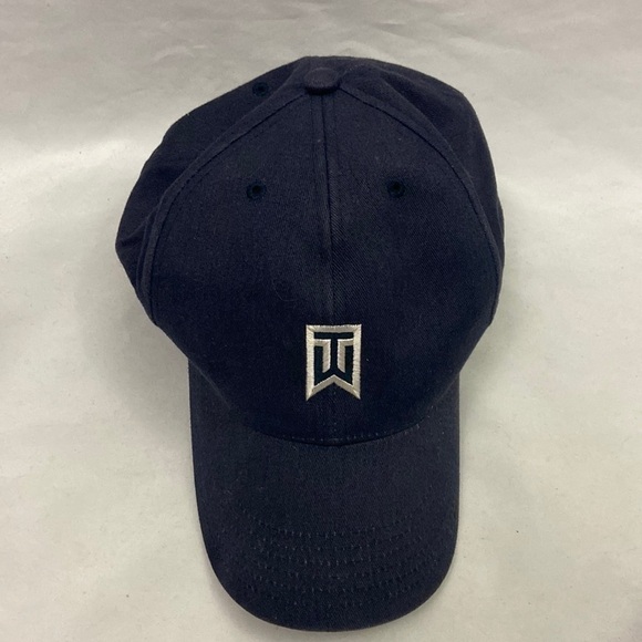 Tiger Woods Nike Golf Navy Blue Strapback Hat - Picture 1 of 8